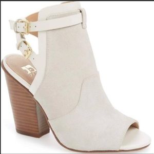 Joe’s Jeans Ghost ll Backless Open Toe Bootie